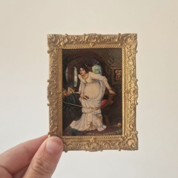 The Lady of Shalott Looking at Lancelot